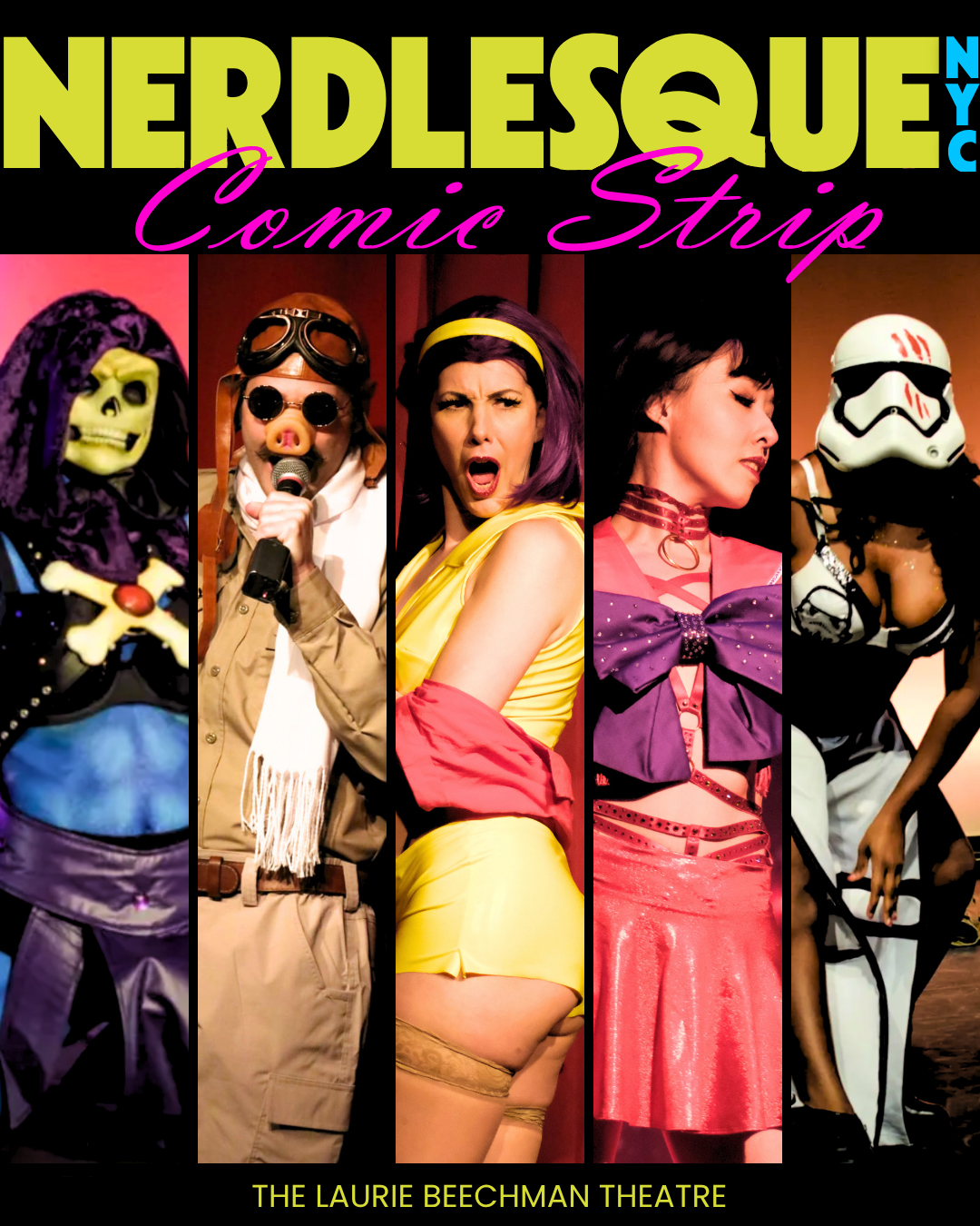 New York Comic Con after party burlesque show.